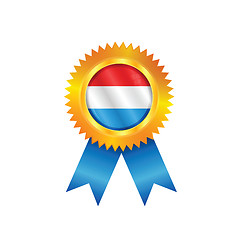 Image showing Netherlands medal flag