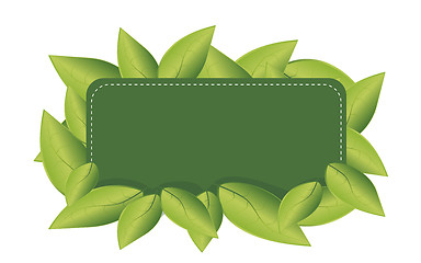 Image showing Eco leaf