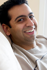 Image showing Happy East-Indian man