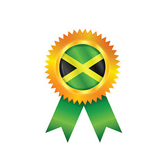 Image showing Jamaica medal flag