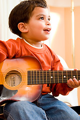 Image showing Young musician