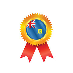 Image showing British Virgin Islands medal flag