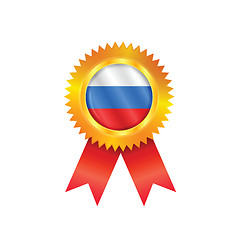 Image showing Russia medal flag