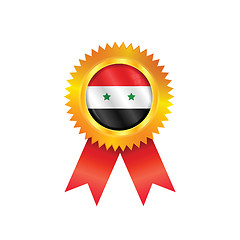 Image showing Syria medal flag