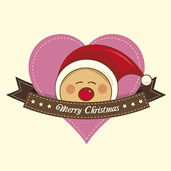 Image showing Pixie christmas label