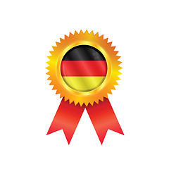 Image showing Germany medal flag