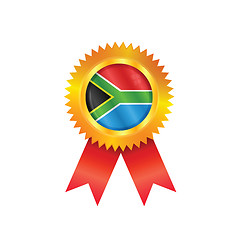Image showing South Africa medal flag