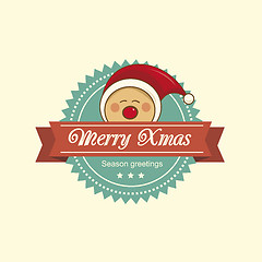 Image showing Pixie christmas label