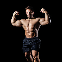 Image showing bodybuilding man