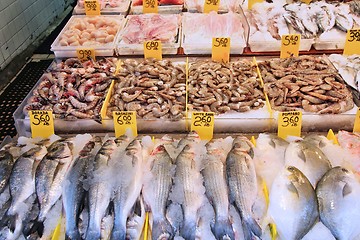 Image showing Fish store in New York