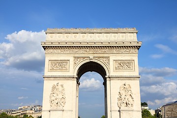 Image showing Paris - Triumphal Arch