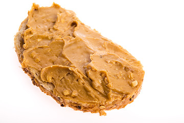 Image showing Peanut butter sandwich