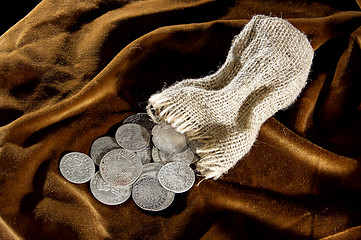 Image showing silver coins