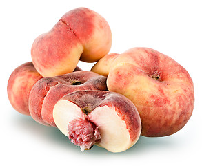 Image showing fig peaches sweet and ripe