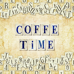 Image showing coffee time