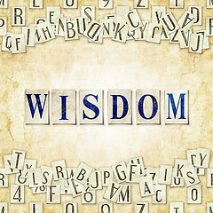 Image showing wisdom