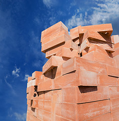 Image showing Pile of bricks