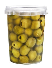 Image showing Group olives