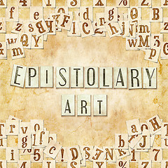 Image showing epistolary art