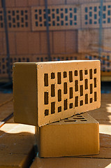 Image showing Pile of bricks