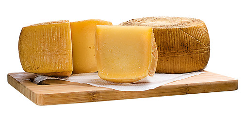 Image showing cheese platter