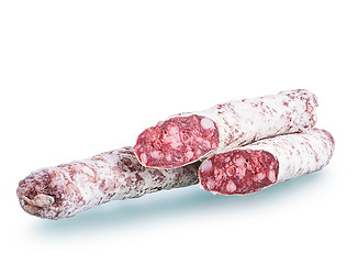 Image showing dried traditional salami