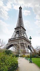 Image showing View of the Eiffel Tower