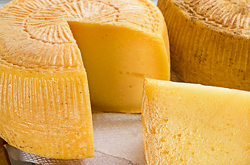 Image showing cheese platter