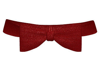 Image showing Classic Red Bowtie