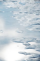 Image showing Icy lake