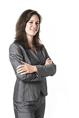 Image showing Business woman with crossed arms