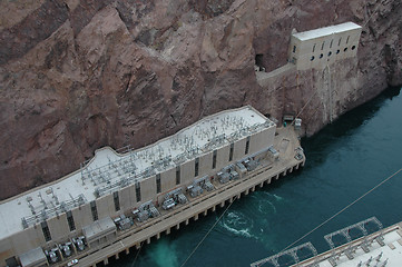 Image showing Below Hoover Dam