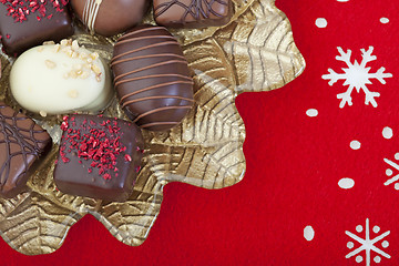 Image showing Christmas Chocolates