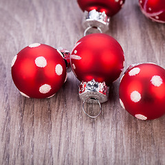 Image showing festive glitter christmas decoration