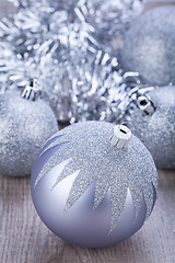 Image showing festive glitter christmas decoration