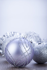 Image showing festive glitter christmas decoration