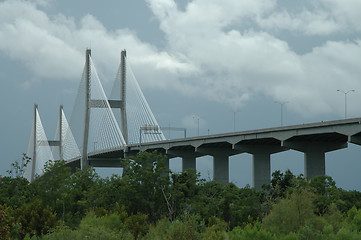 Image showing Talmadge Memorial Bridge