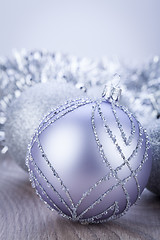 Image showing festive glitter christmas decoration