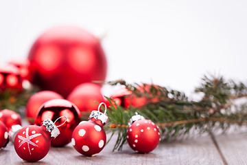 Image showing festive glitter christmas decoration