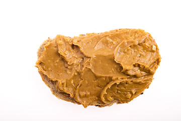 Image showing Peanut butter sandwich