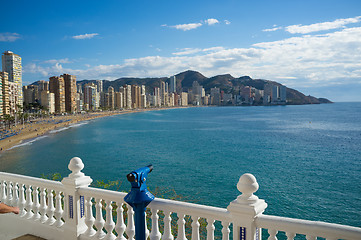 Image showing Benidorm bay