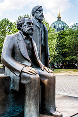 Image showing Marx and Engels