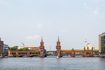 Image showing Oberbaum bridge