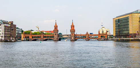 Image showing Oberbaum bridge