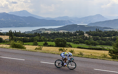 Image showing The Cyclist Thomas De Gendt