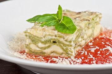 Image showing lasagna