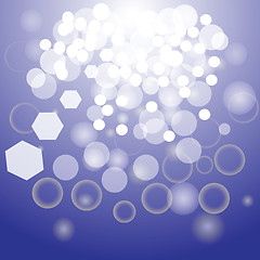 Image showing blue abstract background