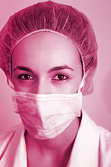 Image showing Portrait of a young doctor!