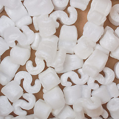 Image showing Polystyrene beads background