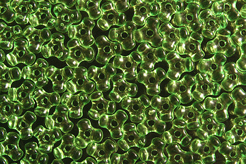 Image showing green beads